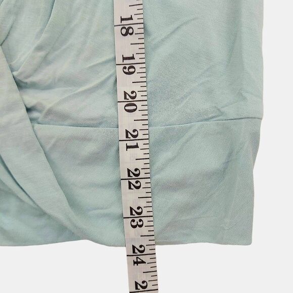 Rumi+Ryder Tee Girls Youth XL 16 Green Long Sleeve Twist Front Soft Fabric - Picture 12 of 12